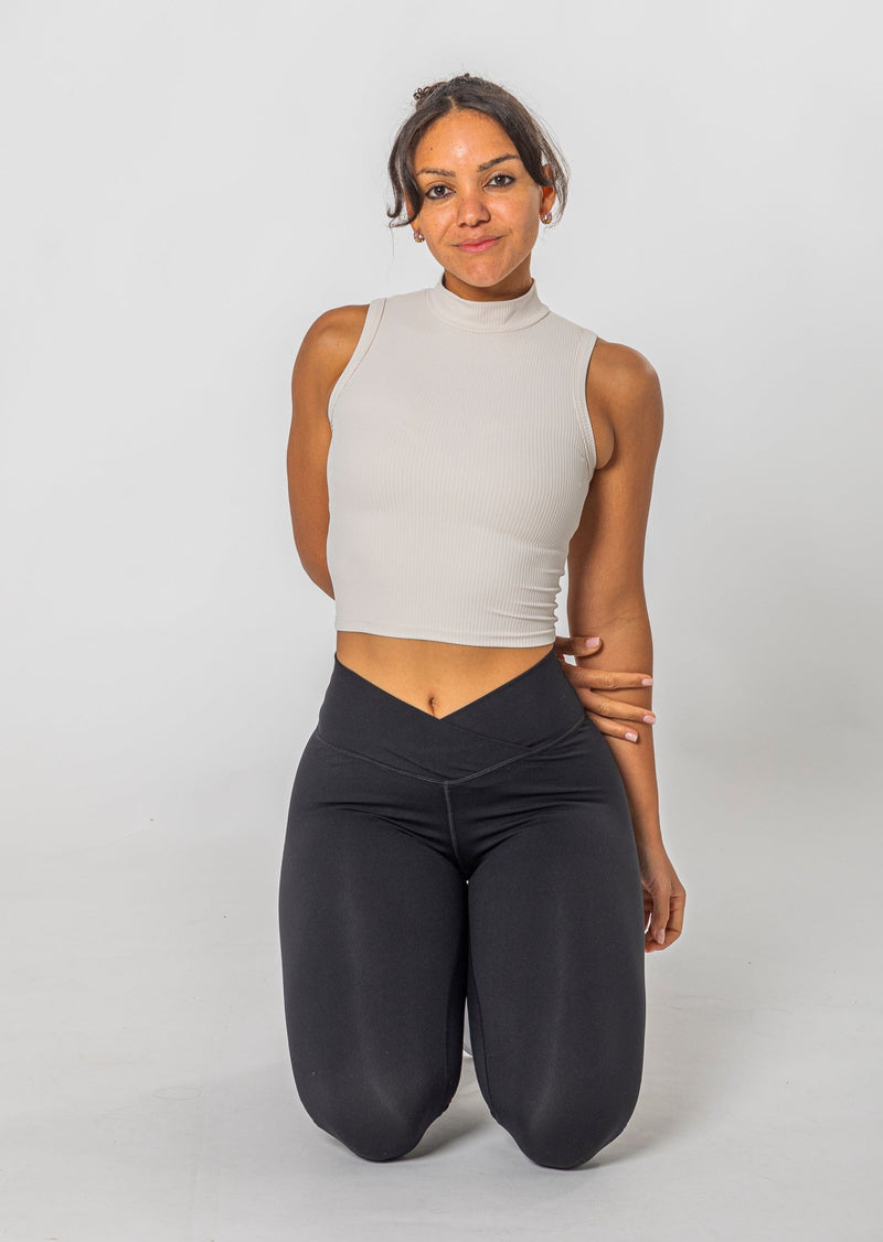 [PRE-ORDER] NOBLE Ribbed Crop Top