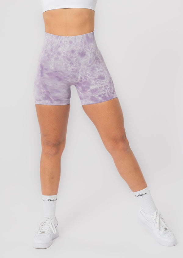 TIE-DYE SCRUNCH shorts