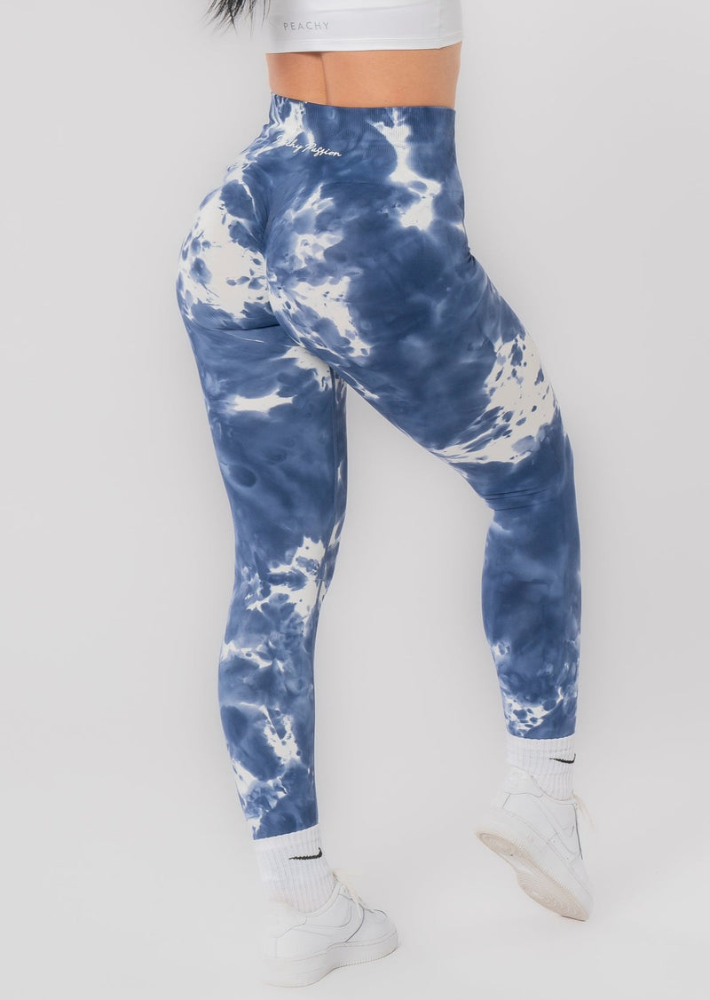 TIE-DYE SCRUNCH leggings