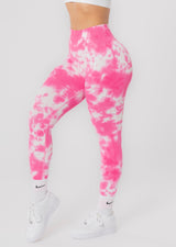 TIE-DYE SCRUNCH leggings