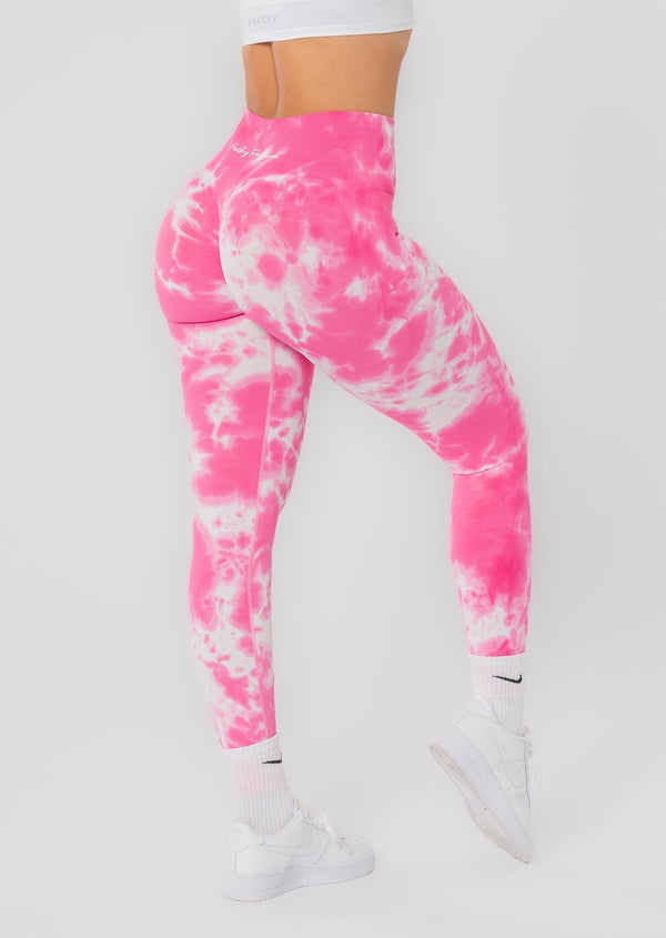 TIE-DYE SCRUNCH leggings