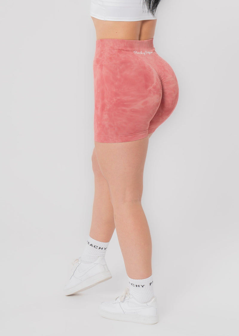 TIE-DYE SCRUNCH shorts