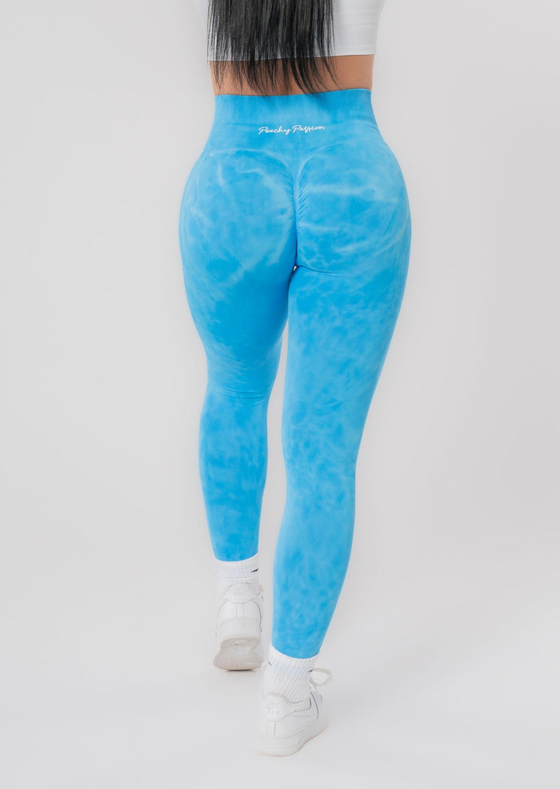 TIE-DYE SCRUNCH leggings