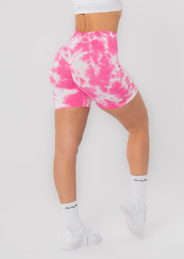 TIE-DYE SCRUNCH shorts