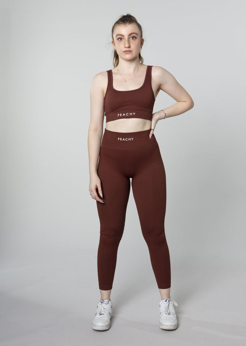 [LASTCHANCE] Ribbed LUXE set (leggings and bra)