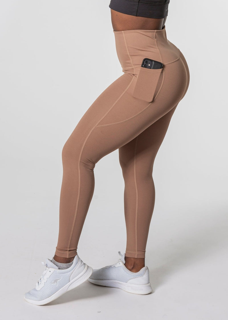 Leggings with mobile phone pocket - PeachyPassion