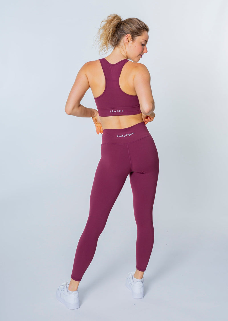 Conjunto SUPERSOFT (Leggings con cintura en V + Sujetador con cuello redondo)