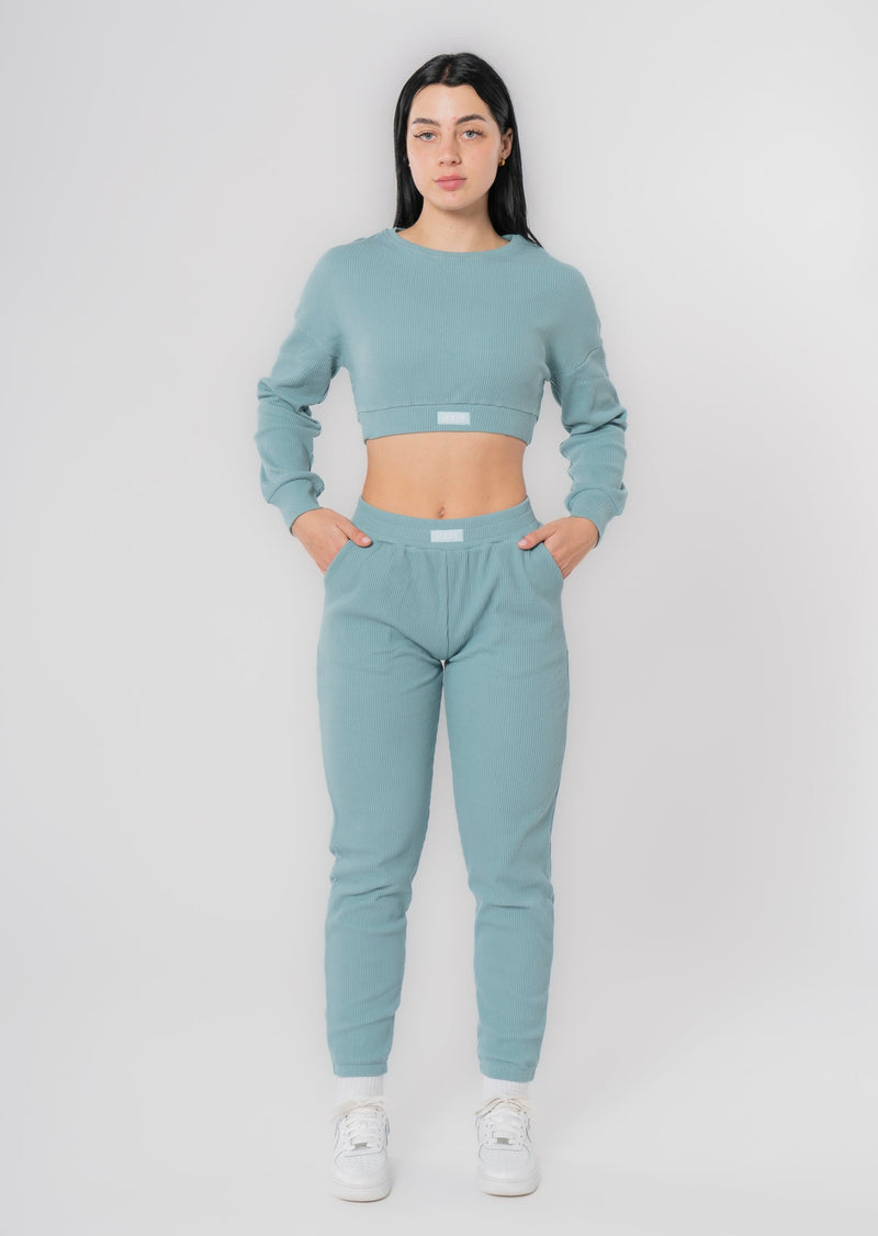 Conjunto LUXE Comfy de canalé