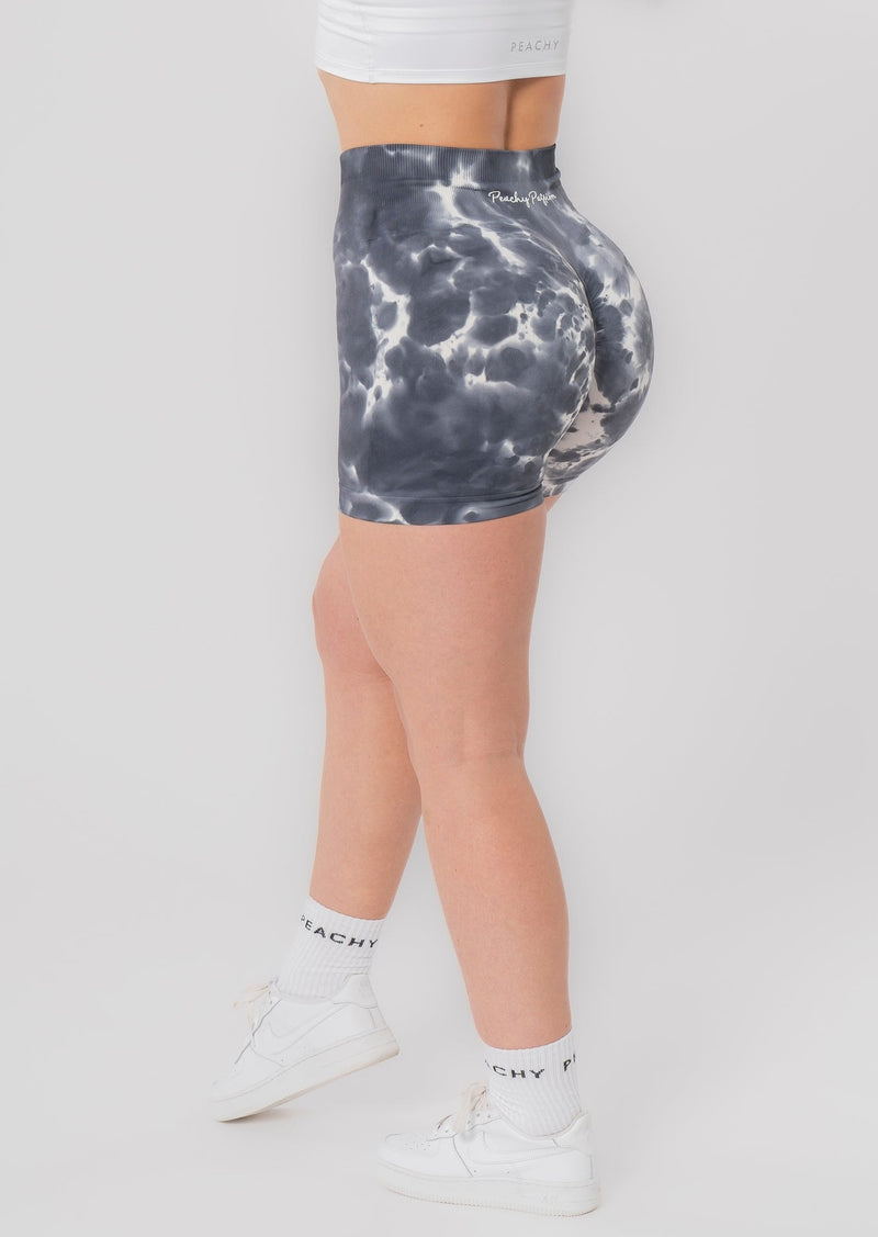 Pantalones cortos TIE-DYE SCRUNCH