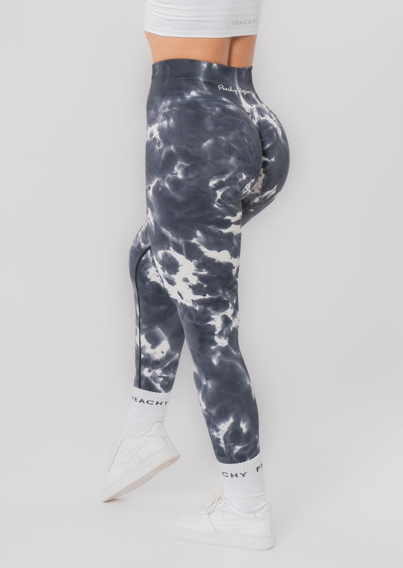 leggings TIE-DYE SCRUNCH