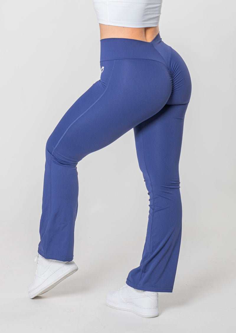 BELLA Leggings flare scrunch