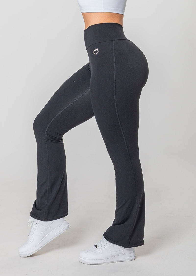 BELLA Leggings flare scrunch