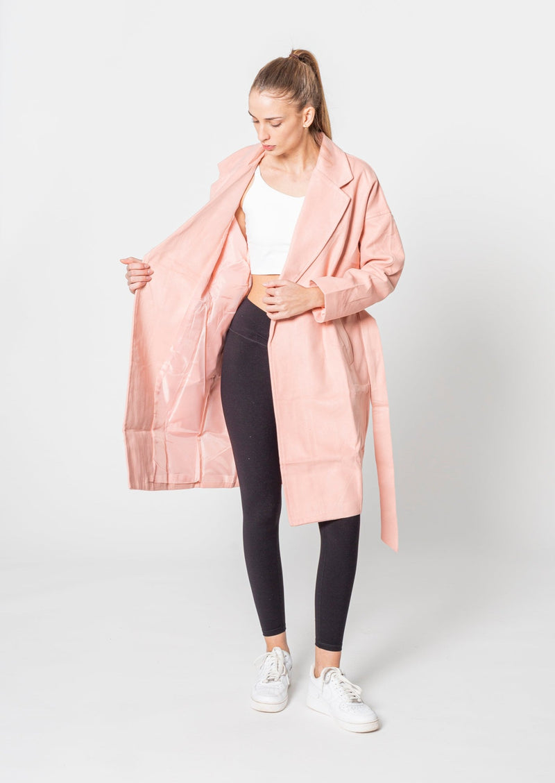 [LASTCHANCE] TRENCH-COAT PEACHY