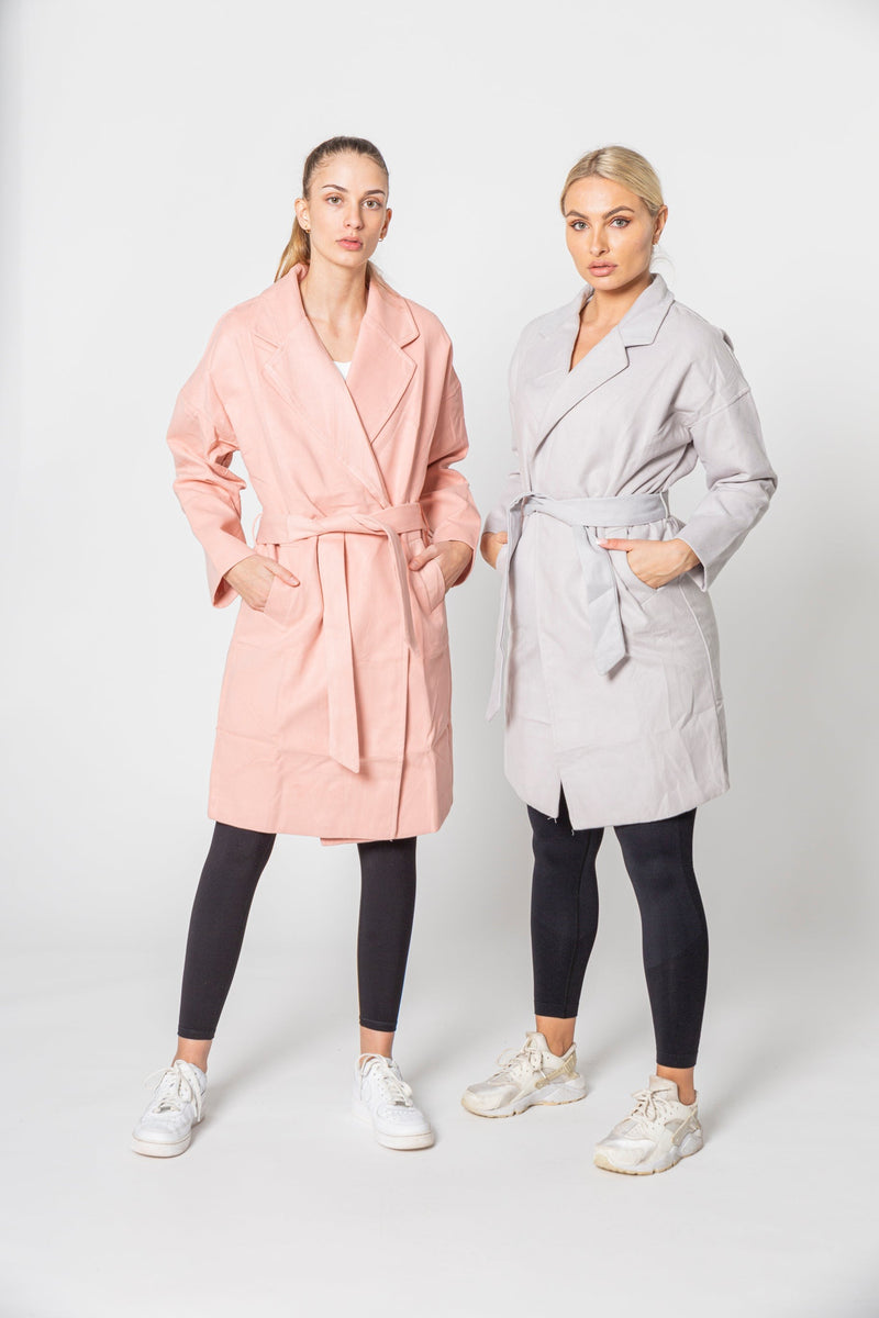 [LASTCHANCE] TRENCH-COAT PEACHY
