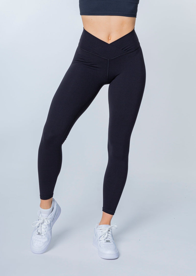 Leggings con vita a V (SUPERSOFT)