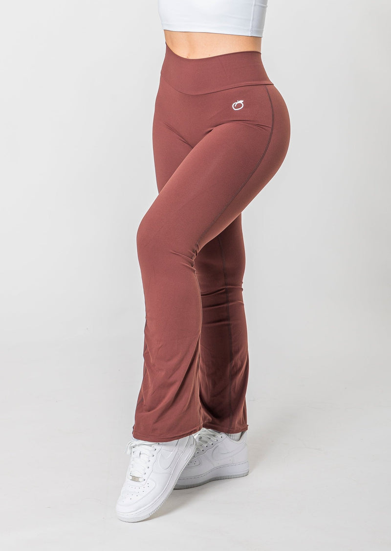 BELLA - Leggings svasati con pinces