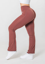 BELLA - Leggings svasati con pinces