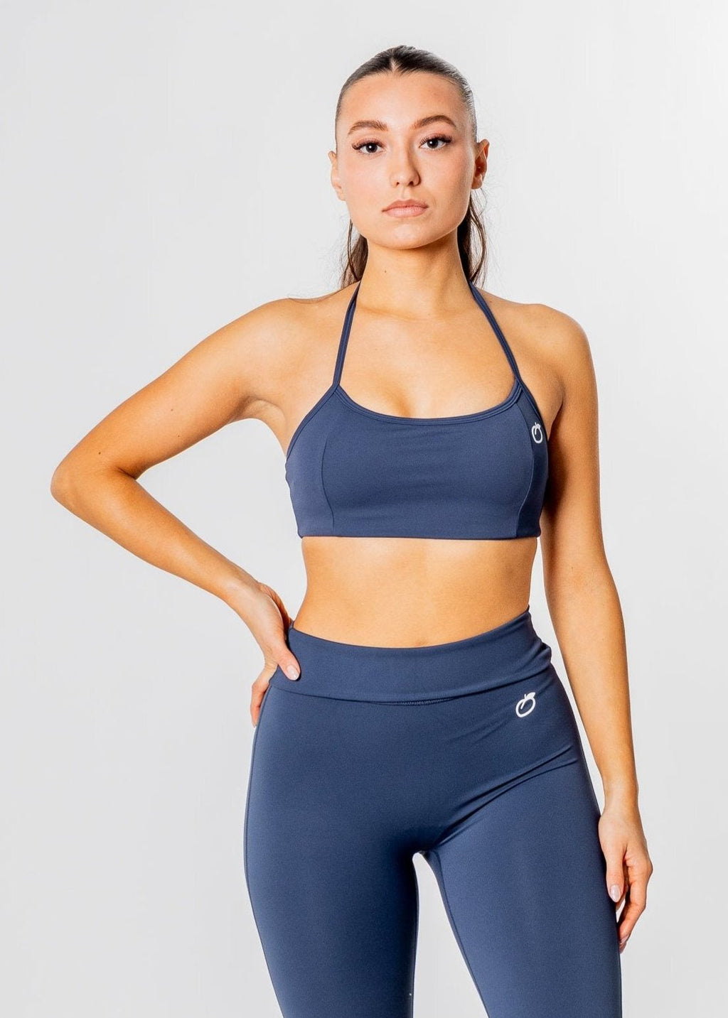 Soutien-gorge de sport à maintien élevé avec bretelles croisables - Noir fumé, Quartz rose - - Décathlon Soutien-gorge de sport à maintien élevé avec bretelles croisables - Noir fumé, Quartz rose - - Décathlon