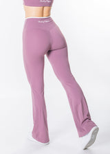 Contrast Sculpt Flared Leggings
