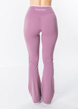 Contrast Sculpt Flared Leggings