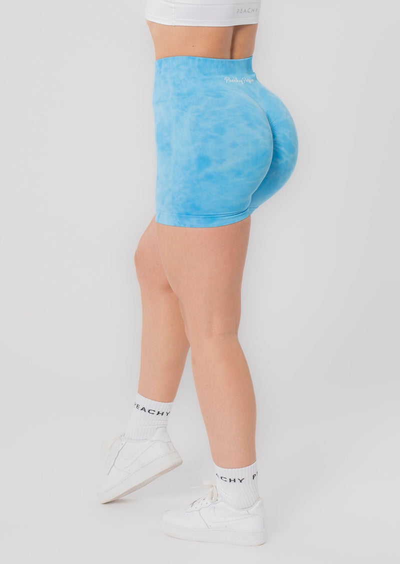 TIE-DYE SCRUNCH Shorts (Blue, Grey, Black M/L VORBESTELLUNG)