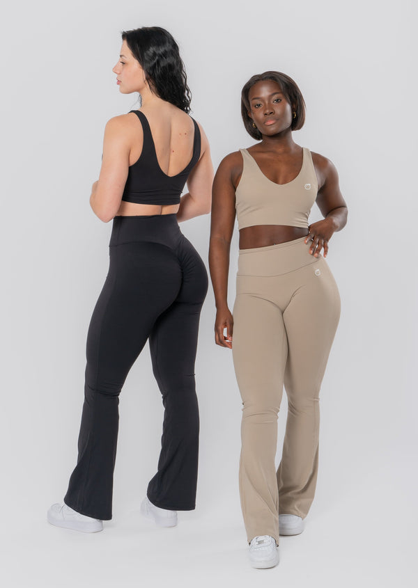 Fashion Aurora Print Seamless Gym Scrunch Shorts Set Push Up Women