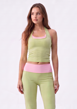 COTTON Layered Top mit integriertem BH