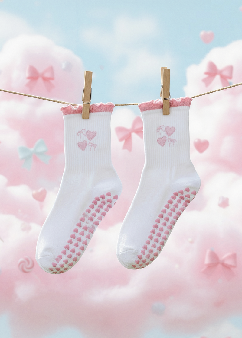 GESCHENK Pilates Socks - Pink Princess