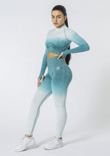 Ombre Langarm Set (Leggings und Langarmshirt)