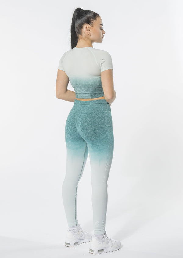 Ombre T-shirt Set (Leggings und T-shirt)