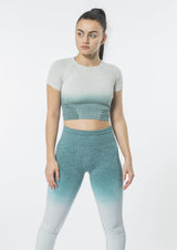 Ombre T-shirt Set (Leggings und T-shirt)