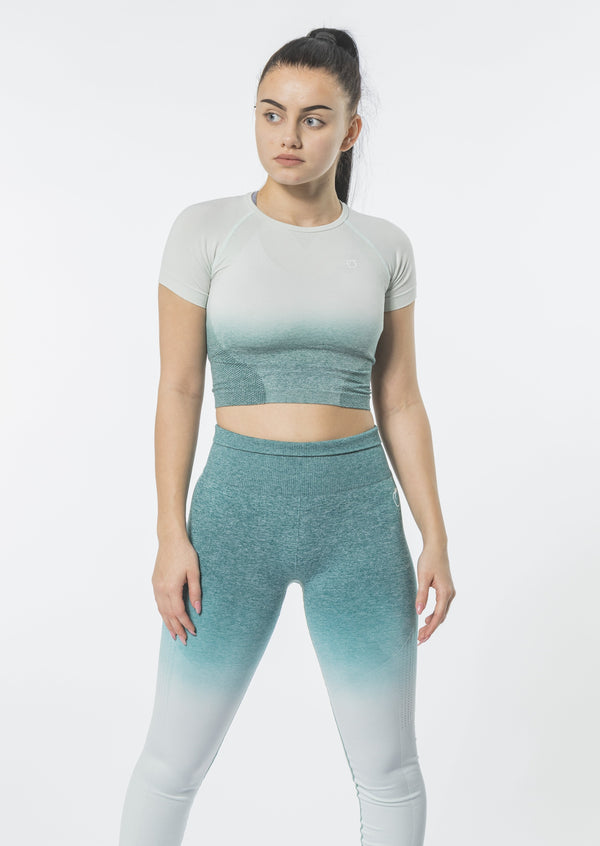 Ombre T-shirt Set (Leggings und T-shirt)