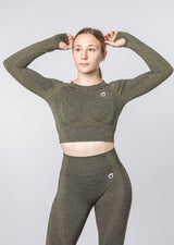 ACTIVE Chemise manches longues sans couture