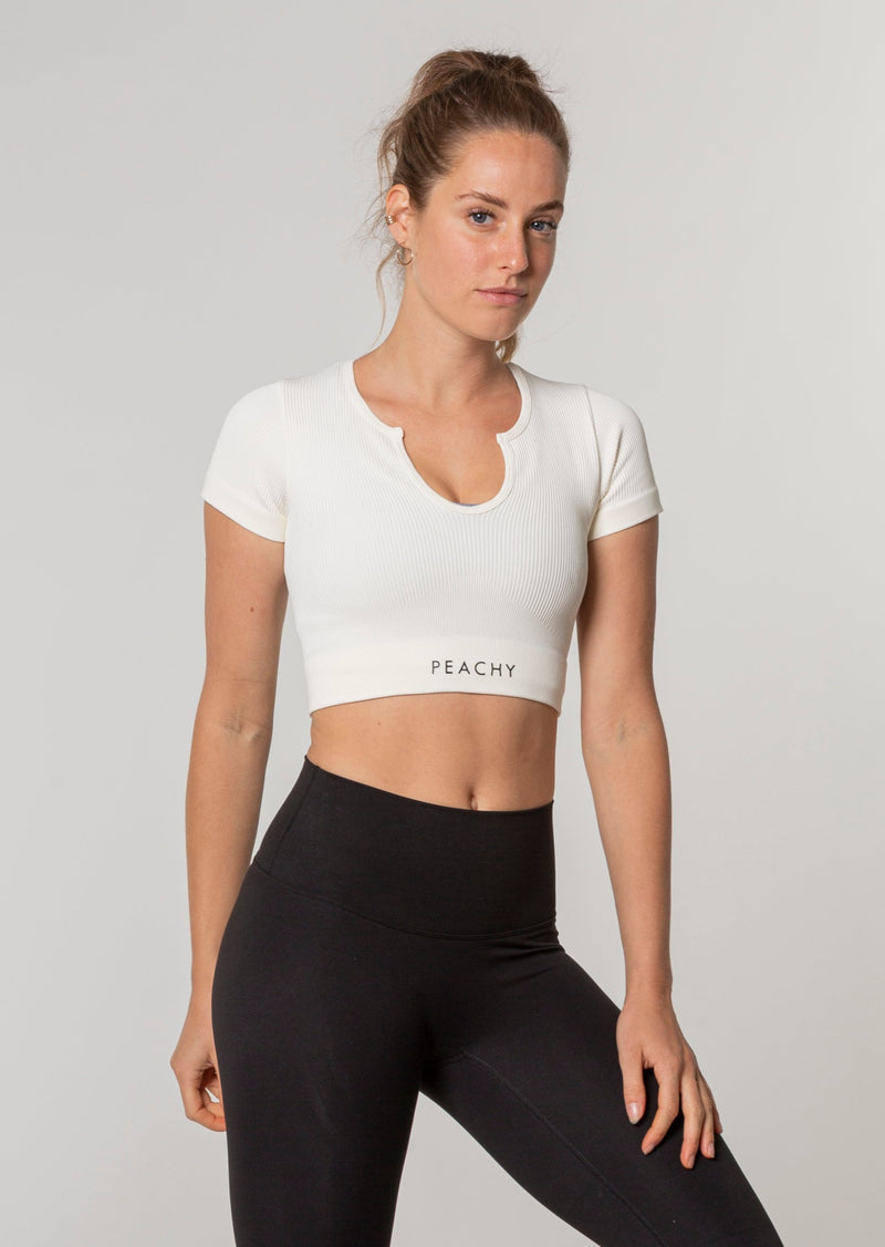 Ribbed LUXE T-shirt